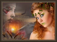 Just beyond the sunset