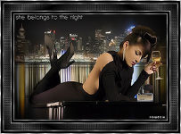 She belongs to the night