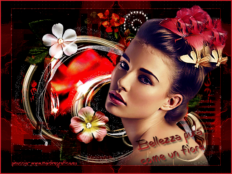 Beauty so pure like a flower