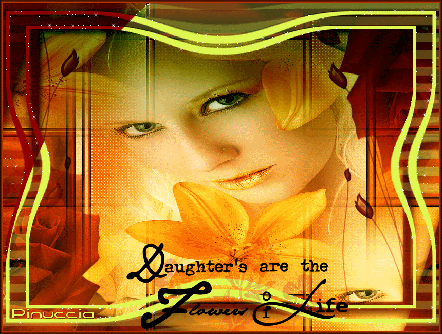 Daughter's are flowers of life