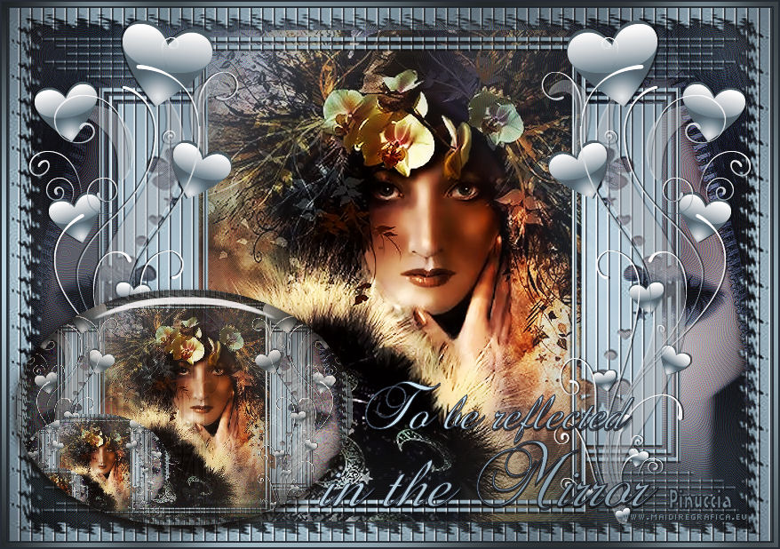 Reflected in the mirror