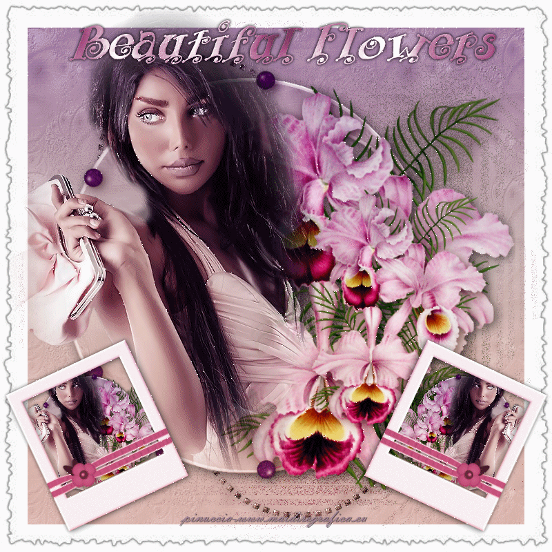 Scrap Beautiful flowers