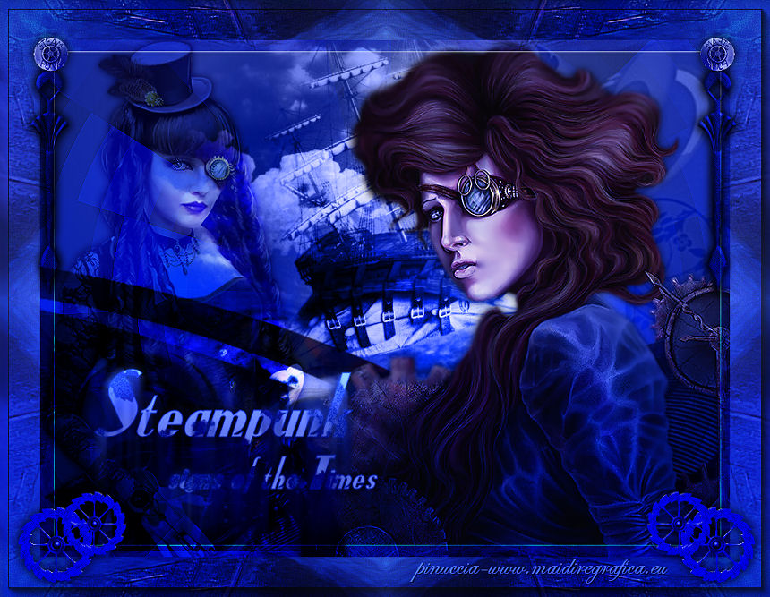 Steampunk signs of the the times