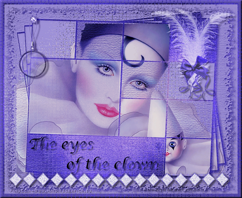 The eye of the clown