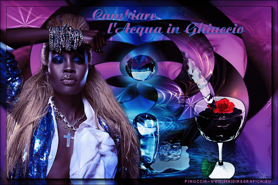 To change water into ice