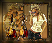 To take a cup too much