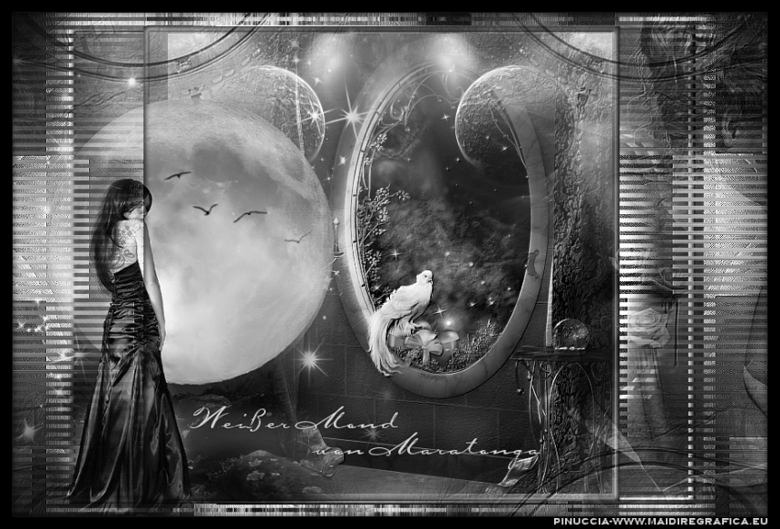 Weisser Mond von Maratonga