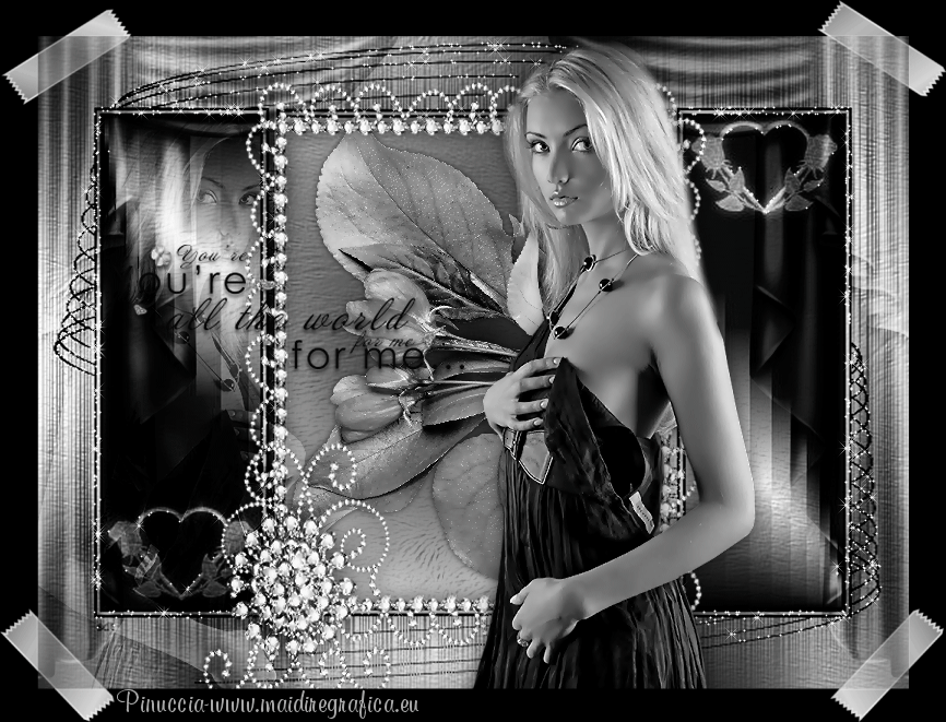 You're my world for me