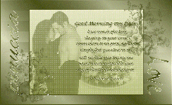 Good morning my dear