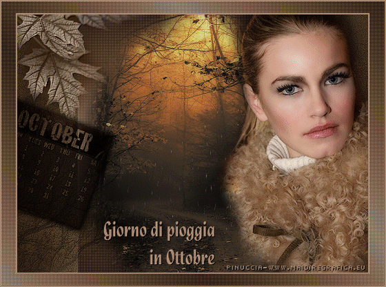 Rainy day in octobre