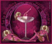 Wenn blondie baden will