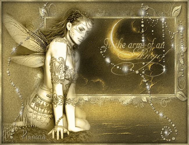 In the arms of an angel