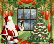 Christmas Santa Snow