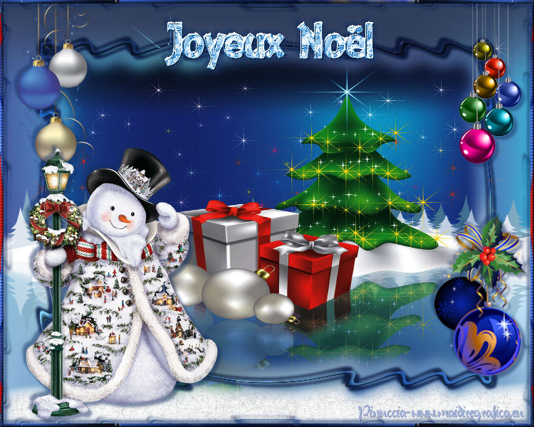 Happy Christmas Snowman