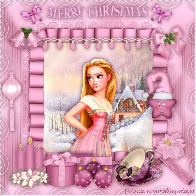 Pink Lady Christmas