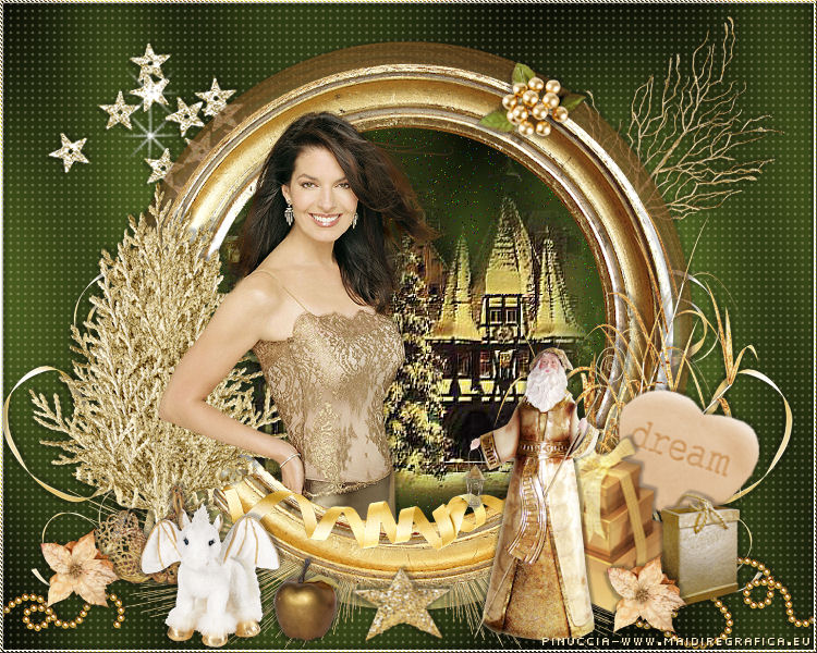 Scrap Golden Christmas