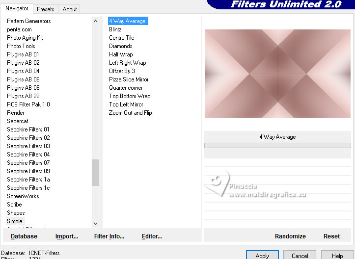 simple><br><br>
2. Selezione>Carica/Salva selezione>Carica selezione da canale alfa.<br>
La selezione <b>Sélection1</b> è subito disponibile.<br>
Devi soltanto cliccare Carica.<br><br>
<img srC=