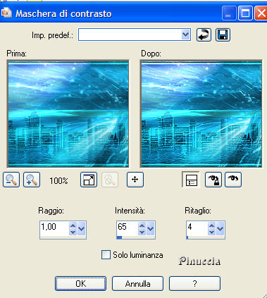 maschera di contrasto