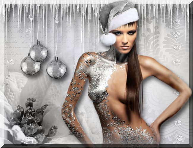 Christmas Silver Girl