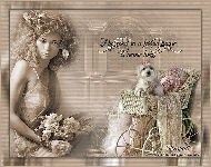 The road to a friend