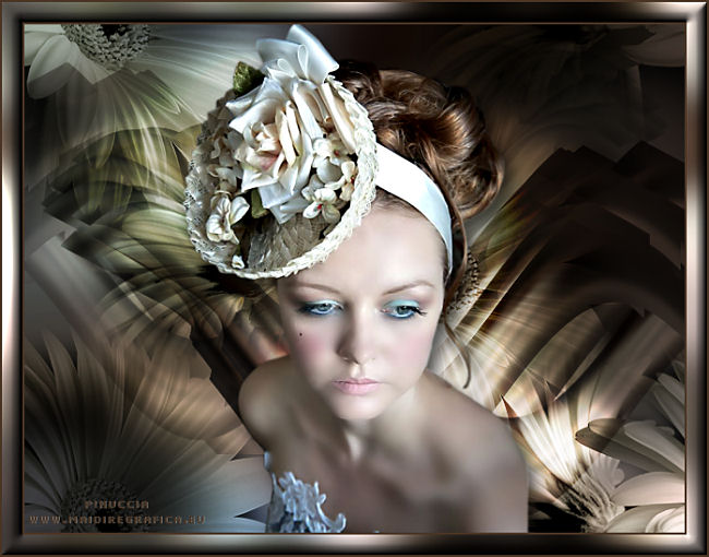 Romantique with flowers