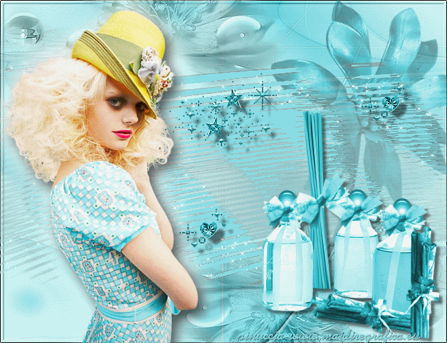 The smell of perfume